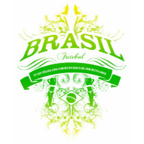 BRAZIL - Brasil Futebol t-shirts by rudetackle BRAZIL - Brasil Futebol t-shirts