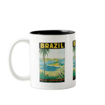 Brazil Brazilian Information Bureau Mugs