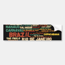 BRAZIL Bumper Sticker