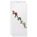 Brazil Chili Peppers Custom Rack Cards
