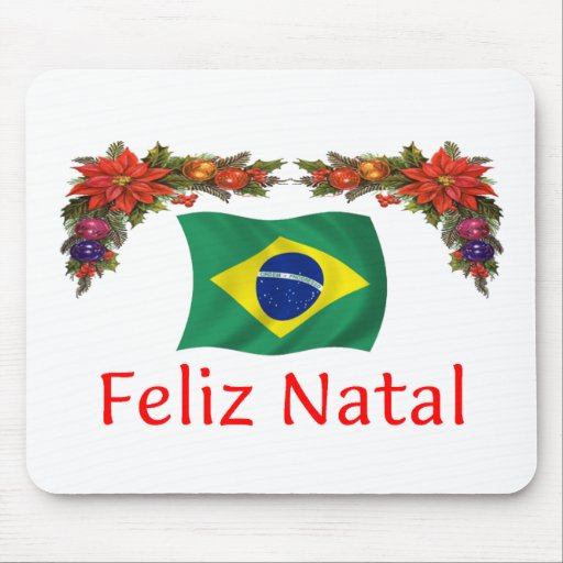 Brazil Christmas Mousepad