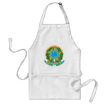 Brazil Coat Of Arms aprons by teyes143 Brazil Coat Of Arms aprons