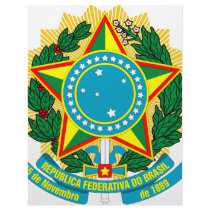 Brazil coat of arms letterhead