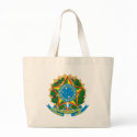 Brazil Coat of Arms Tote Bag
