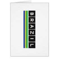 Brazil Colors design! cards