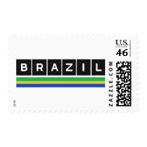 Brazil Colors design! postage by angeria Brazil Colors design! postage