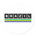 Brazil Colors design! stickers