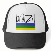 Brazil Colors! hats