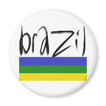 Brazil Colors! magnets by angeria Brazil Colors! magnets