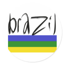 Brazil Colors! stickers by angeria Brazil Colors! stickers
