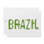 Brazil cool design! personalized invitations