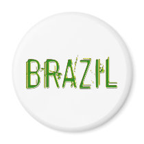 Brazil cool design! magnets by angeria Brazil cool design! magnets