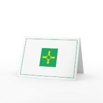 Brazil Federal District Flag Greeting Card by FlagTshirts Brazil Federal District Flag Greeting Card