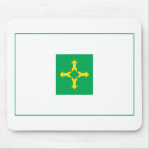 Brazil Federal District Flag Mousepad by FlagTshirts Brazil Federal District Flag Mousepad