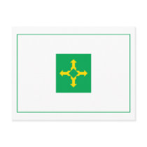 Brazil Federal District Flag Postcard by FlagTshirts Brazil Federal District Flag Postcard