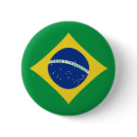 Brazil Fisheye Flag Button
