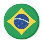 Brazil Map Keychain