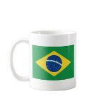 Brazil Flag and Map Classic Mug