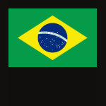 Brazil Flag Map Spaghetti Top