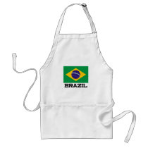 Brazil Flag aprons by tshirtshirts Brazil Flag aprons