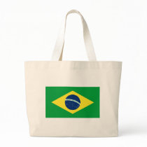 brazil flag canvas bag