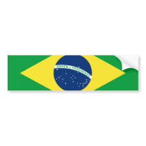 brazil flag bumper stickers