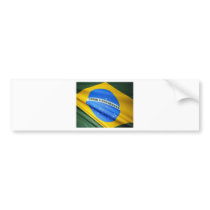 Brazil Flag Bumper Stickers
