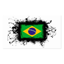 Brazil Flag Business Card