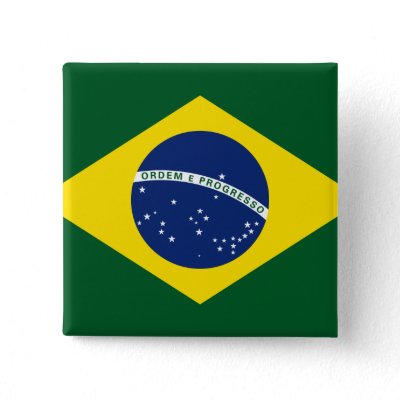 Brazil flag buttons