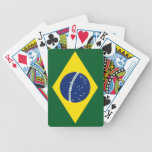 Brazil flag card deck