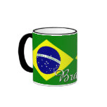 Brazil Flag Coffee Mug