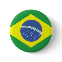 Brazil Flag Design Pin