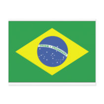 Brazil Flag Design postcards by ZuluFlight Brazil Flag Design postcards