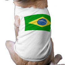 Brazil Flag pet clothing by flagshirts Brazil Flag pet clothing