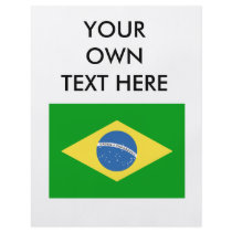 Brazil Flag flyers by flagshirts Brazil Flag flyers