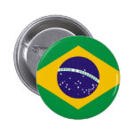 Brazil flag for Brazillian fashion Pins