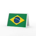 Brazil Flag Greeting Card