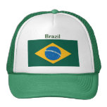 Brazil Flag Hat