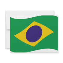 brazil flag icon invitations