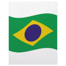 brazil flag icon letterhead