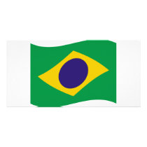 brazil flag icon photo cards