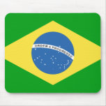 Brazil Flag Mouse Mats