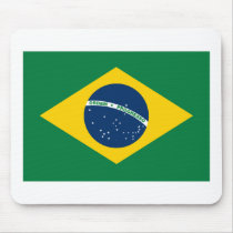 Brazil Flag Mousepad by FlagTshirts Brazil Flag Mousepad