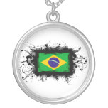Brazil Flag Pendant