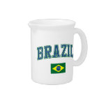 Brazil + Flag pitchers