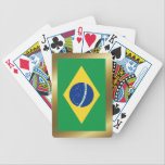 Brazil Flag Playing Cards playing cards