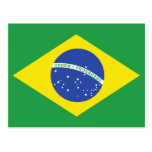 Brazil Flag Post Cards