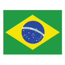 Brazil Flag Post Cards