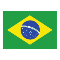 Brazil Flag posters