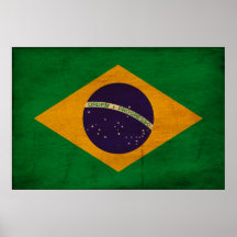 Brazil Flag Posters